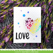 Load image into Gallery viewer, Hot Foil: Lawn Fawn-Floral Heart Hot Foil Plate
