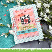 Load image into Gallery viewer, Stencils: Lawn Fawn-Layered Hearts Background Stencils
