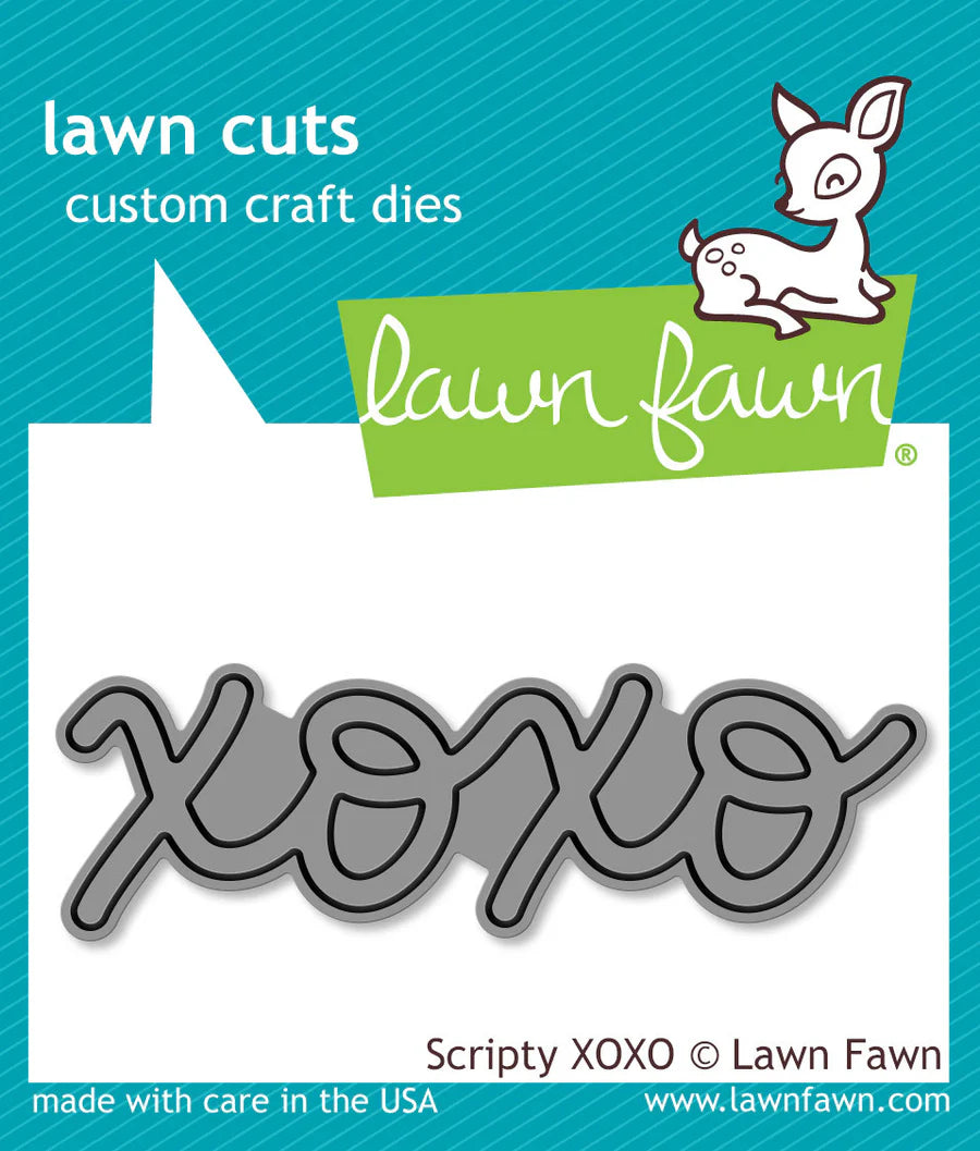 Dies: Lawn Fawn-Scripty XOXO