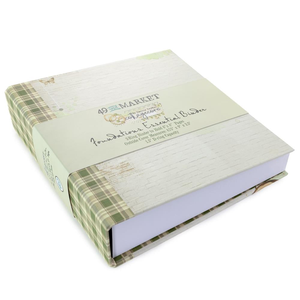 Scrapbooking/Mini Albums: 49 And Market-Foundations Binder-Cottagecore