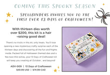 Load image into Gallery viewer, Card Kit: Spellbinders-13 Days of Craftoween
