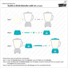 Load image into Gallery viewer, Dies: Lawn Fawn-Build-A-Drink Blender Add-On
