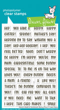 Load image into Gallery viewer, Stamps: Lawn Fawn-Henry’s Build-A-Sentiment: Bunny Puns

