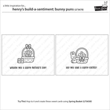 Load image into Gallery viewer, Stamps: Lawn Fawn-Henry’s Build-A-Sentiment: Bunny Puns
