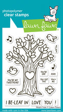 Load image into Gallery viewer, Stamps: Lawn  Fawn-Heart Tree
