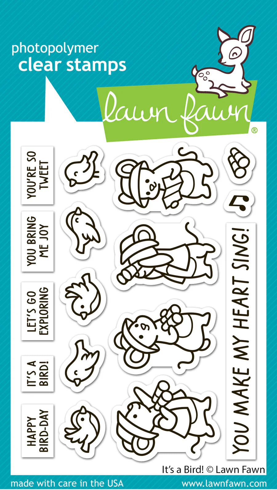 Stamps: Lawn Fawn-It’s A Bird!