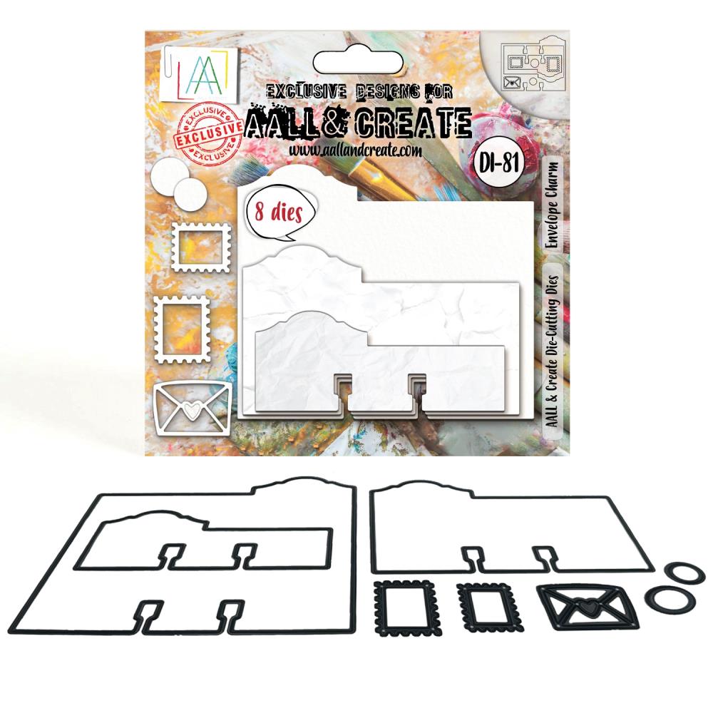 Dies: AALL & Create-Envelope Charm