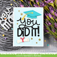 Load image into Gallery viewer, Dies: Lawn Fawn - woodland critter huggers graduation add-on
