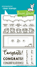 Load image into Gallery viewer, Stamps: Lawn Fawn - simply celebrate graduation
