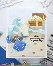 Load image into Gallery viewer, Dies: Waffle Flower-Inquisitive Pirate Add-On Die
