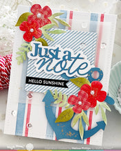 Load image into Gallery viewer, Dies: Waffle Flower-Just a Note Word Die
