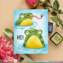 Load image into Gallery viewer, Dies: Waffle Flower-Inquisitive Frogs Die

