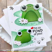 Load image into Gallery viewer, Dies: Waffle Flower-Inquisitive Frogs Die
