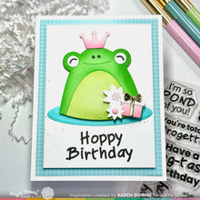 Load image into Gallery viewer, Dies: Waffle Flower-Inquisitive Frogs Die
