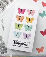 Load image into Gallery viewer, Die and Stencil Combo: Waffle Flower-Multiple Butterflies Die-n-stencil
