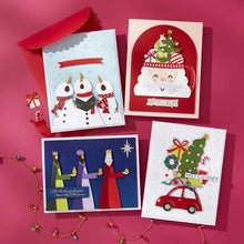 Load image into Gallery viewer, BetterPress: Spellbinders-MERRY MESSAGES PLATE &amp; DIE SET FROM THE WONDERLAND COLLECTION
