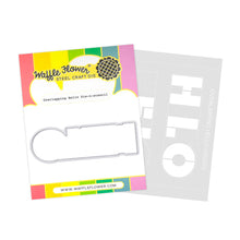 Load image into Gallery viewer, Stencil and Die Combo: Waffle Flower-Overlapping Hello Die-n-stencil
