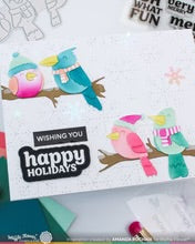 Load image into Gallery viewer, Embellishments: Waffle Flower-Subsentiments Birdie Diecut
