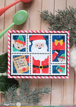 Load image into Gallery viewer, Stencils: Waffle Flower-Postage Collage Dear Santa Stencil
