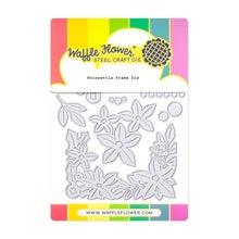 Load image into Gallery viewer, Dies: Waffle Flower-Poinsettia Frame Die
