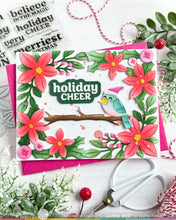 Load image into Gallery viewer, Dies: Waffle Flower-Poinsettia Frame Die
