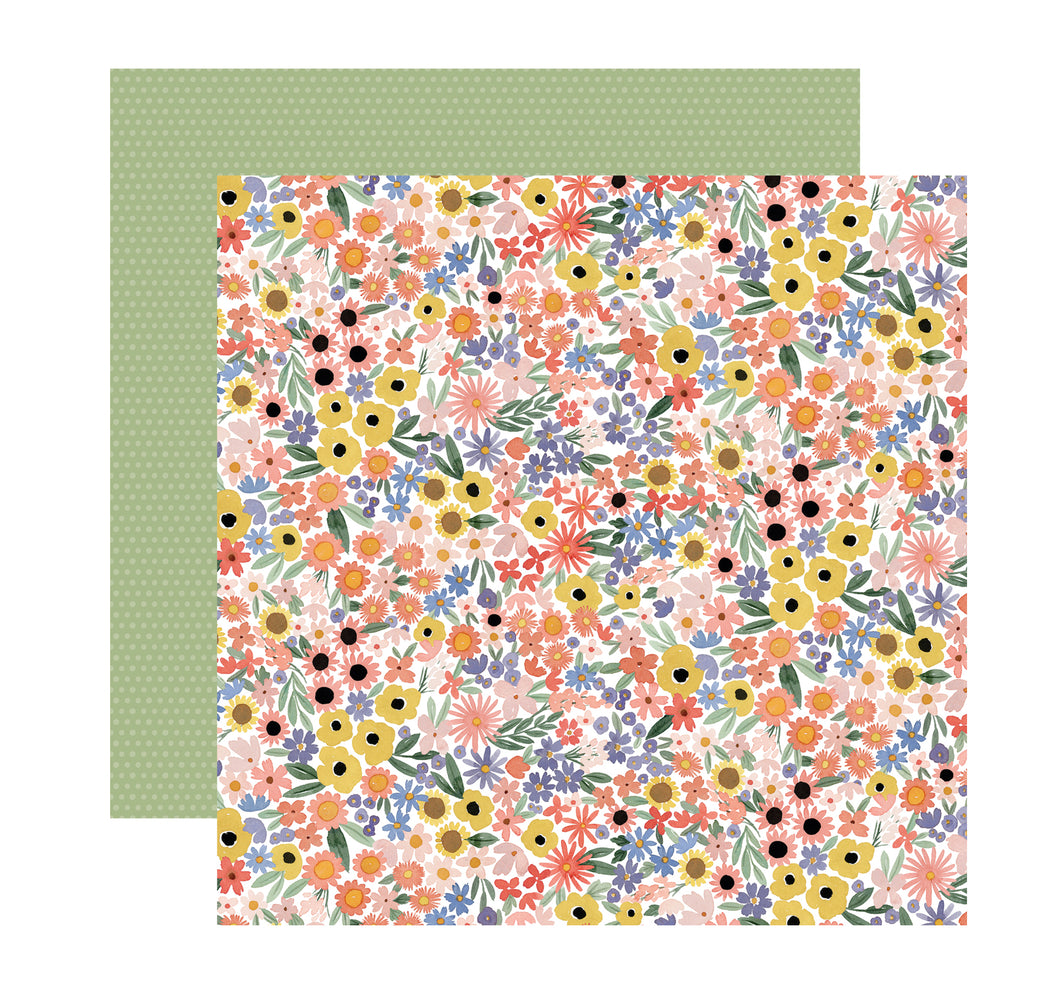 12x12 Paper: Carta Bella-Wildflower Blooms