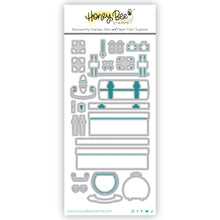 Load image into Gallery viewer, Dies: Honey Bee Stamps-Lovely Layers: Small Suitcases
