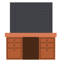 Load image into Gallery viewer, Dies: Honey Bee Stamps-Lovely Layers: Pegboard and Desk

