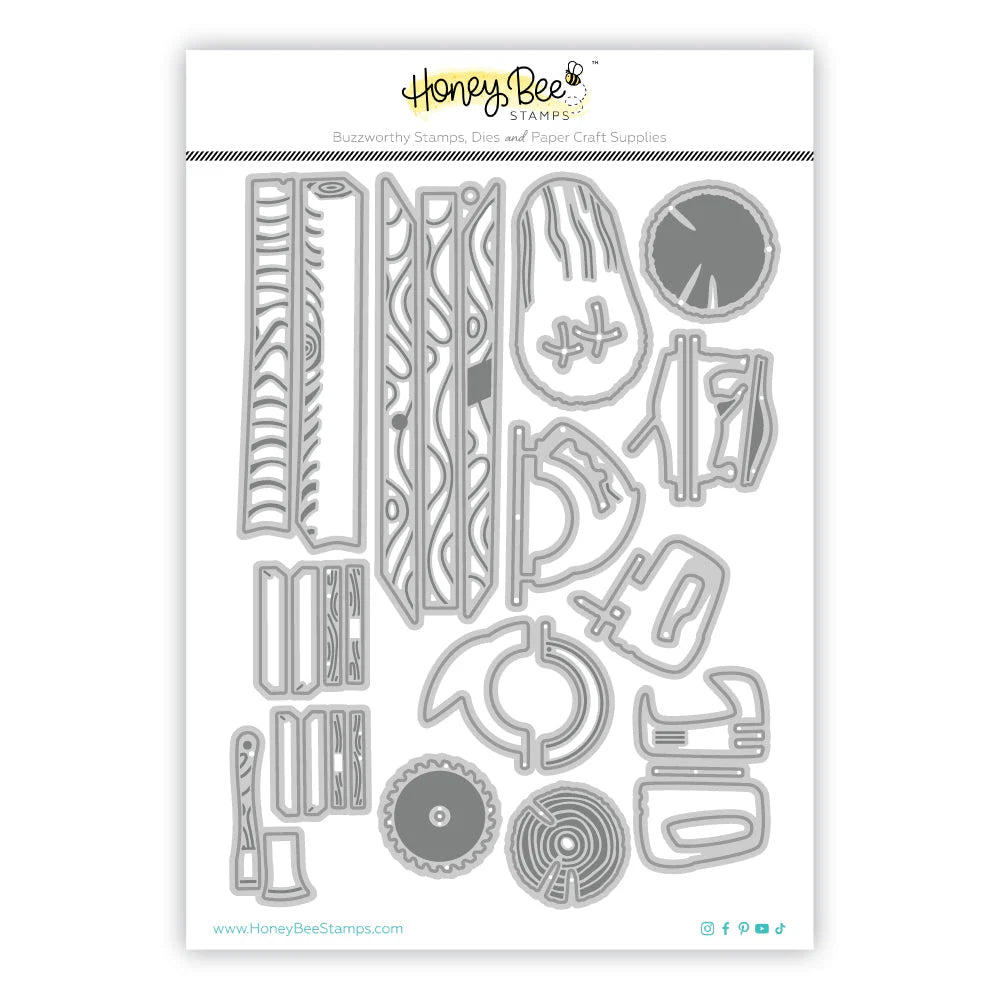 Dies: Honey Bee Stamps-Lovely Layers: Woodworking