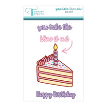 Load image into Gallery viewer, Dies: Trinity Stamps-You Take The Cake Die Set
