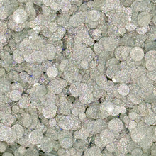 Load image into Gallery viewer, Embellishments: Trinity Stamps-Holographic Silver Sparkle Spots Flat Confetti Embellishment Mix
