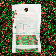 Load image into Gallery viewer, Embellishments: Trinity Stamps-Christmas Krinkle Confetti Embellishment Mix
