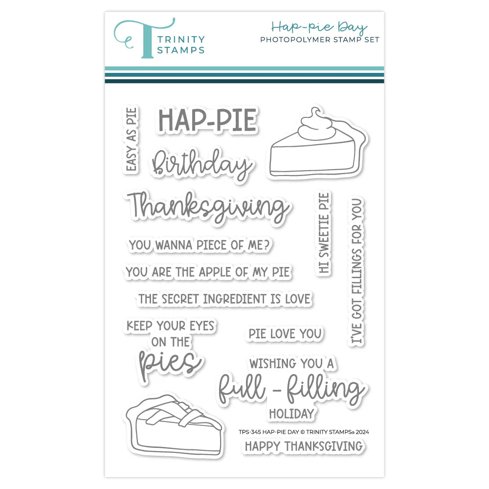 Stamps:  Trinity Stamps - Hap-pie Day