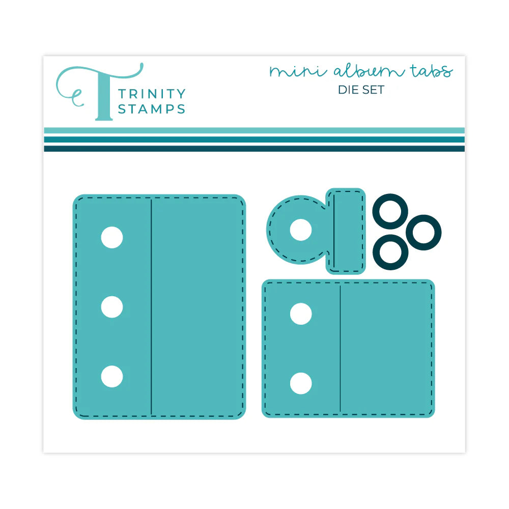 Dies:  Trinity Stamps - Mini Album Tabs