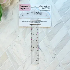 Crafting Tools: Pear Blossom Press-Cardmaker’s T-Square-A7