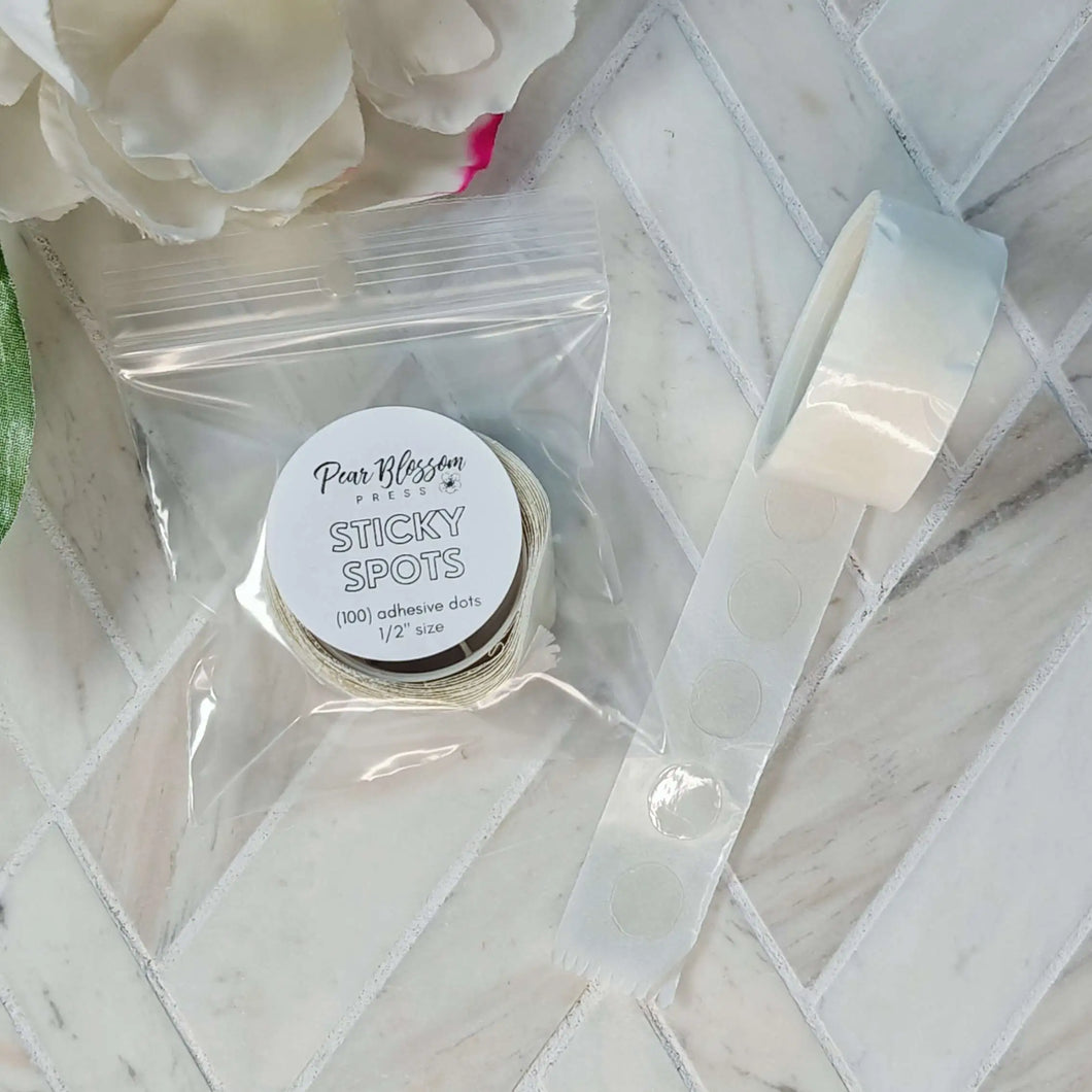 Adhesives: Crafting Tools-Pear Blossom Press-Sticky Spots