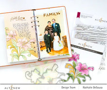 Load image into Gallery viewer, Stamp and Die Combo: Altenew-Craft Your Life Project Kit-Feathered Lilies
