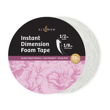 Adhesives: Altenew-Instant Dimension Foam Tape - 1/8'' x 1/2'' x 10m