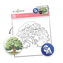 Load image into Gallery viewer, Stencils: Altenew-Stencil Art: Strong Oak Layering Stencil Set (6 in 1)
