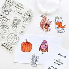 Load image into Gallery viewer, Stamps: Catherine Pooler Designs-All Bundled Up Stamp Set
