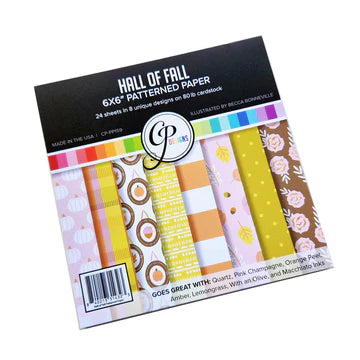 6x6 Paper: Catherine Pooler Designs -Hall Of Fall Patterned Paper ...