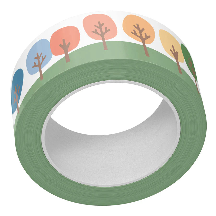 Embellishments: Lawn Fawn-Tree Line Washi Tape