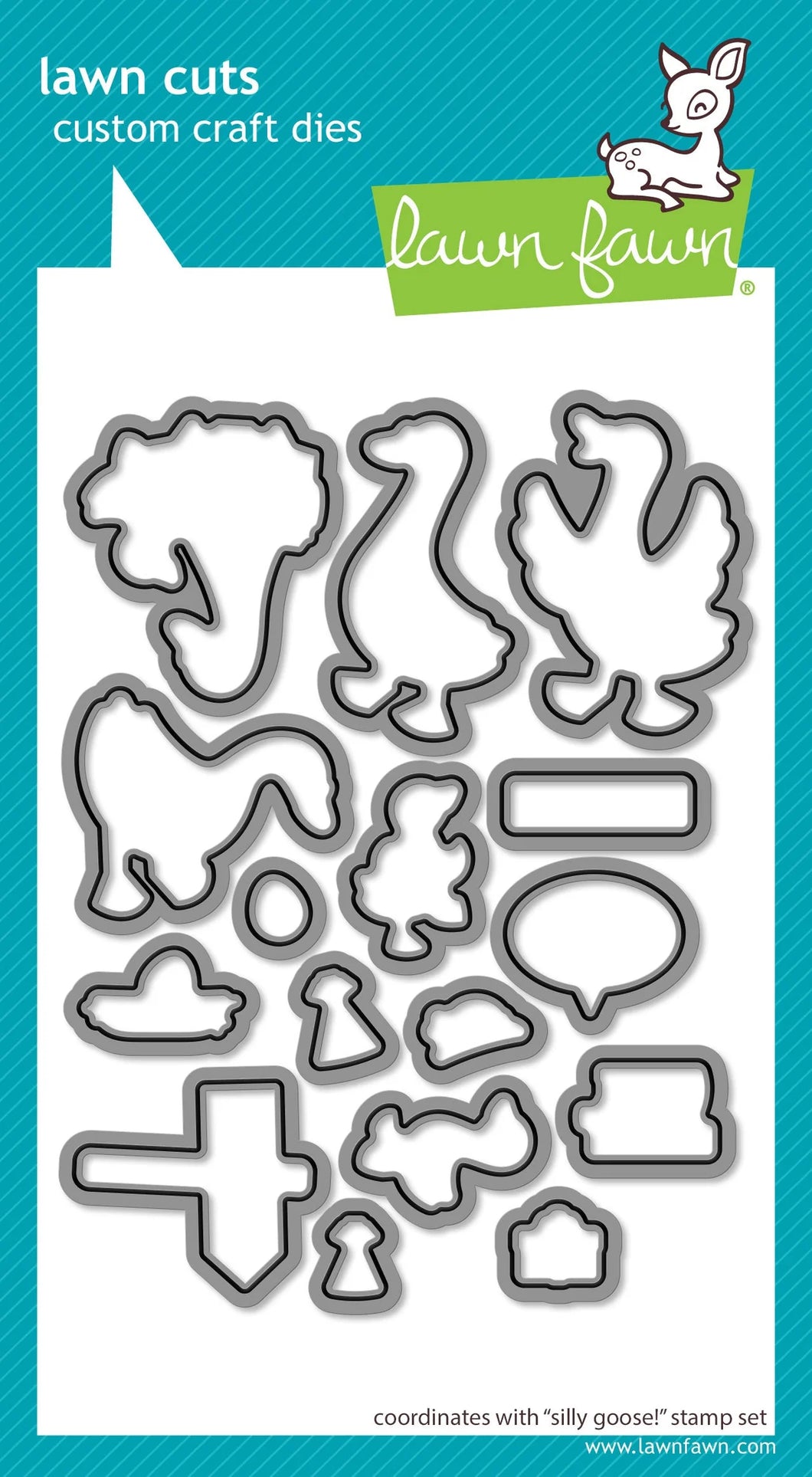 Dies: Lawn Fawn-Silly Goose!