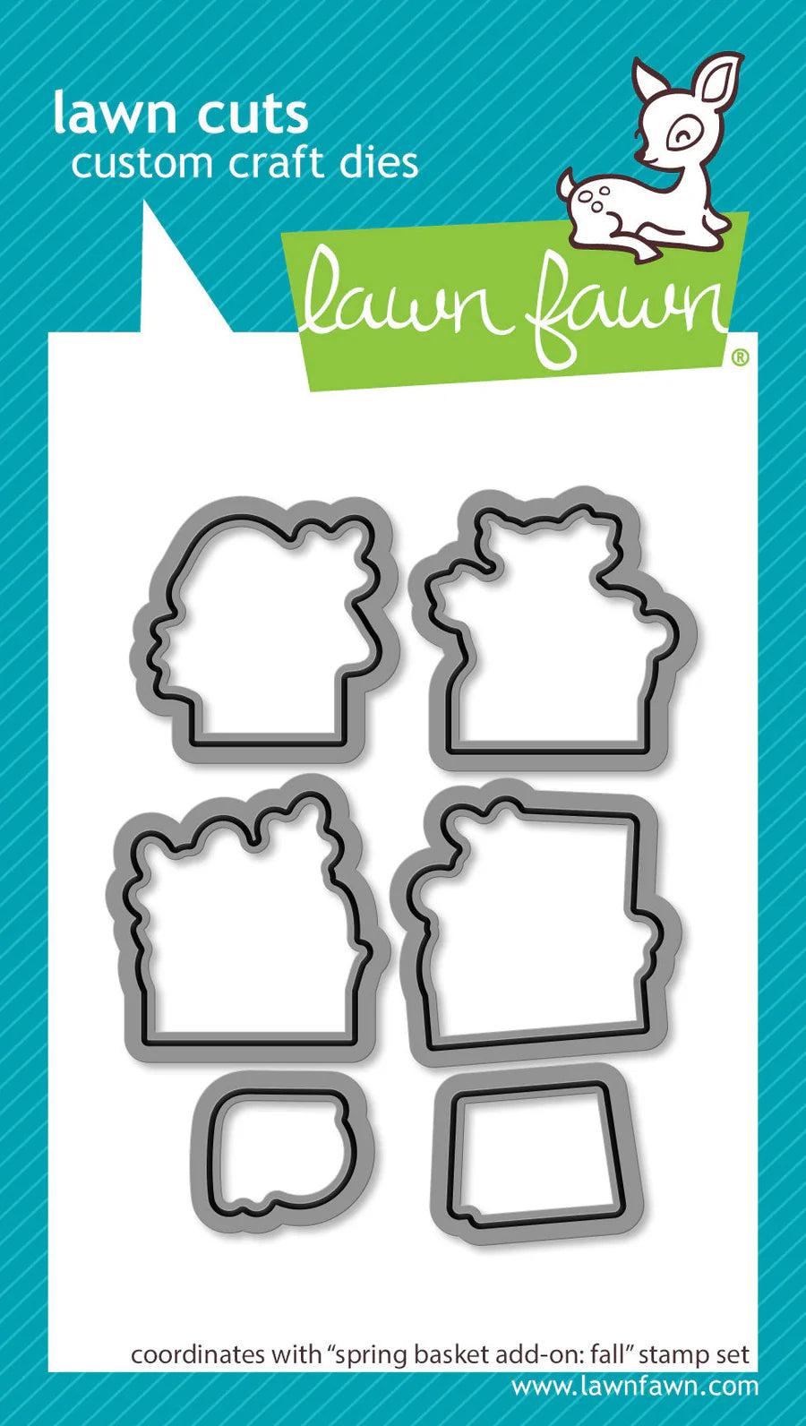Dies: Lawn Fawn-Spring Basket Add-On: Fall