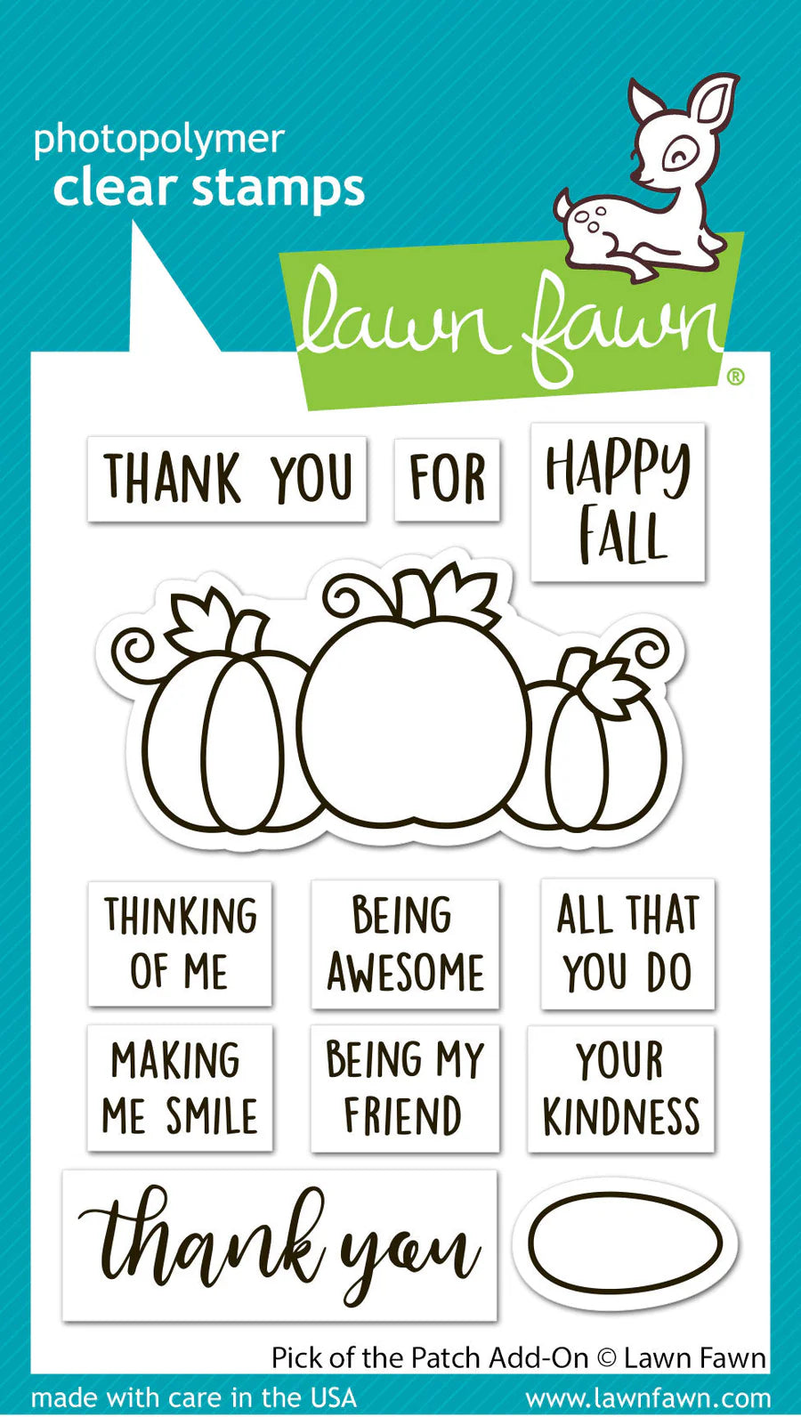 Stamps: Lawn Fawn-Pick of the Patch Add-On Stamp Set