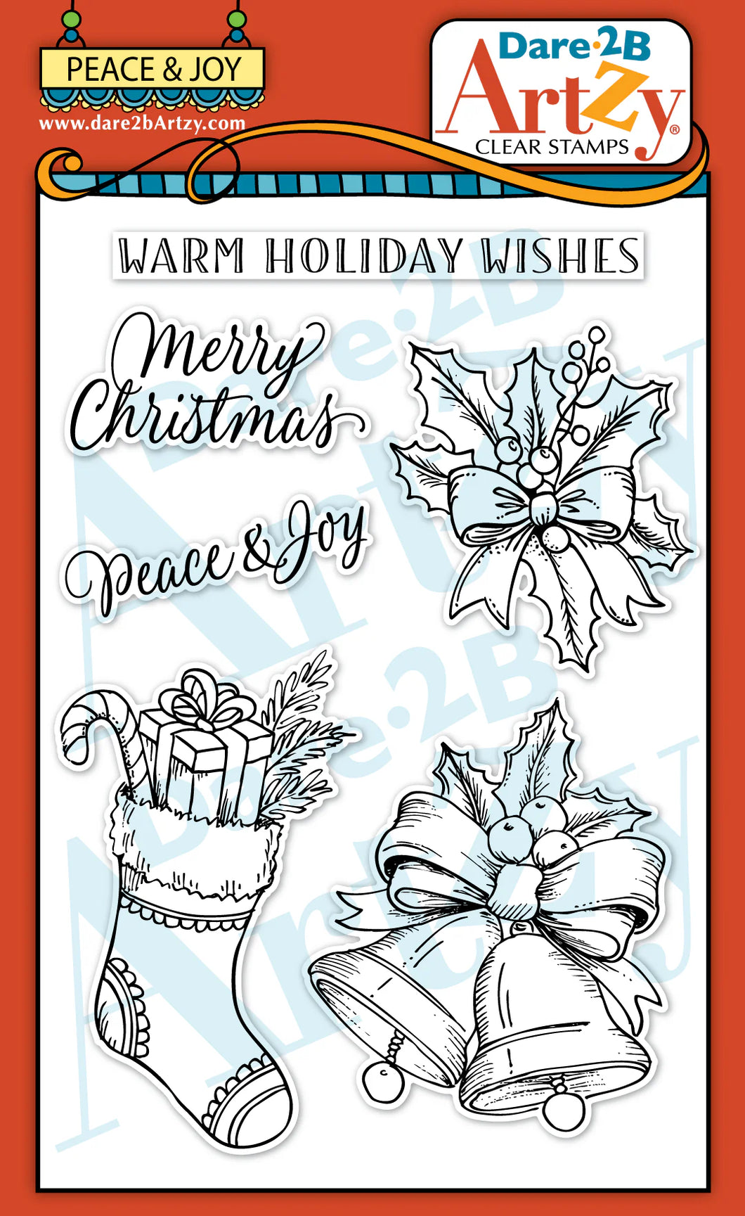 Stamps: Dare 2B Artzy-Peace & Joy
