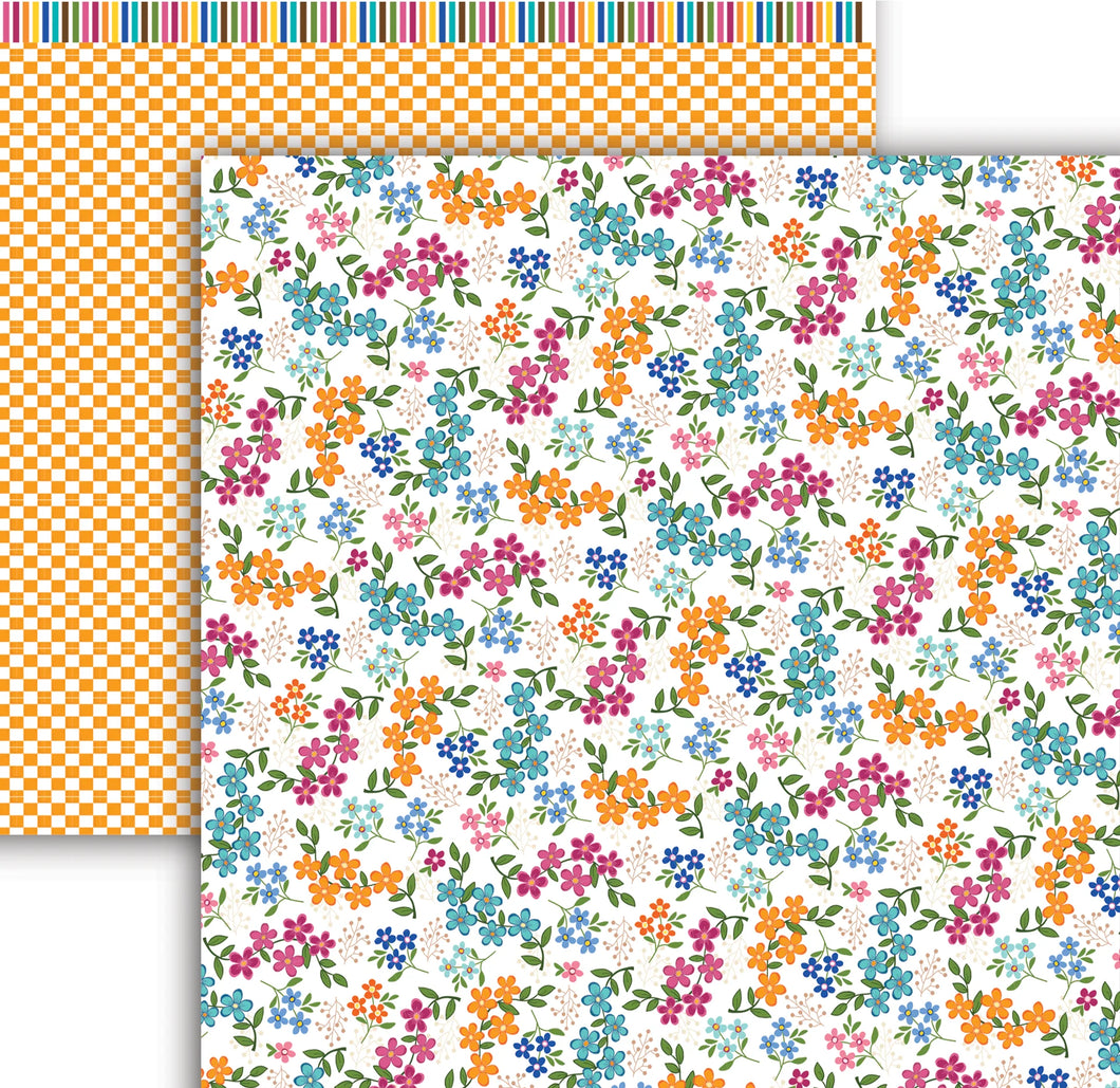 12x12 Paper: Dare 2B Artzy-Sun-Kissed Petals