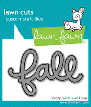 Load image into Gallery viewer, Dies: Lawn Fawn-Scripty Fall
