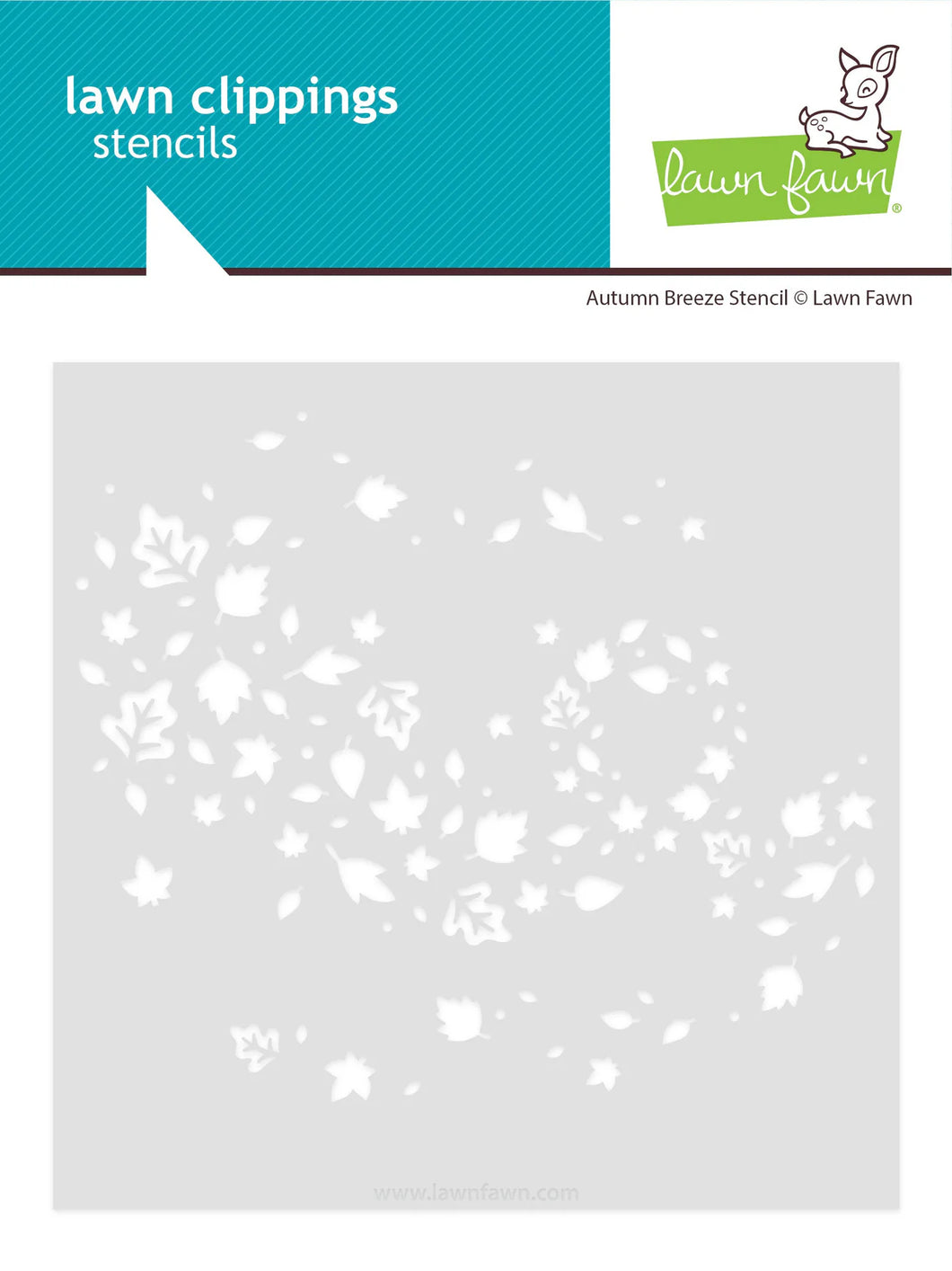 Stencils: Lawn Fawn-Autumn Breeze Stencil
