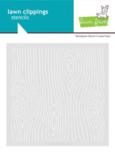 Load image into Gallery viewer, Stencils: Lawn Fawn-Woodgrain Stencil

